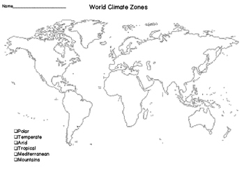 Weather and Climate: The Major World Climate Zones by That Science Guy
