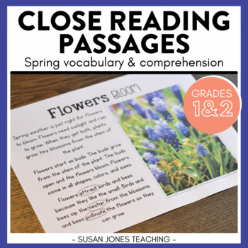 Preview of Close Reading Passages: Spring Edition