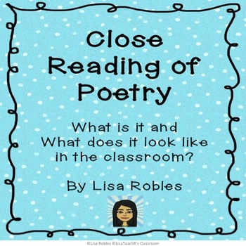 close reading poetry essay example