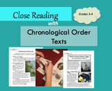 Close Reading with Chronological Order Texts: Grades 3-4