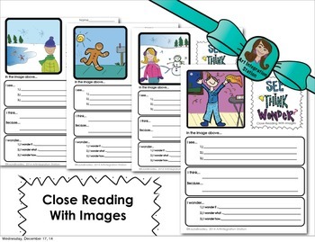 Preview of Close Reading with IMAGES