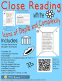 Close Reading with Icons of Depth and Complexity