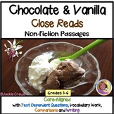 Close Reads Chocolate & Vanilla Non-Fiction with Text Depe
