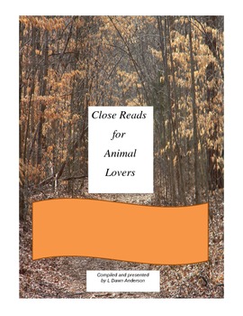 Preview of Close Reads for Animal Lovers