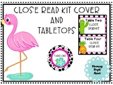 Close read kit covers with table tops numbers