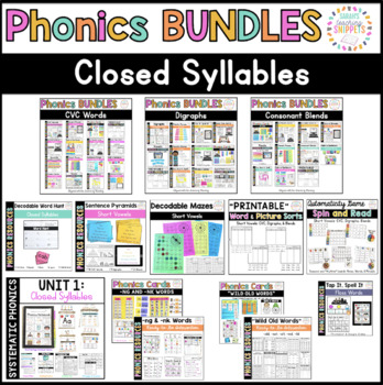 Preview of Closed Syllable Bundle
