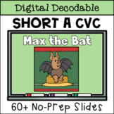 Closed Syllable Digital Decodable Story with Short A CVC Words