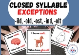 Closed Syllable Exception Game aligned w/ Fundations (-ild