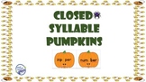 Closed Syllable Pumpkins