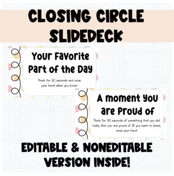 closing circle