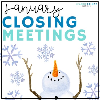 Preview of Closing Meetings | Afternoon Meetings for January