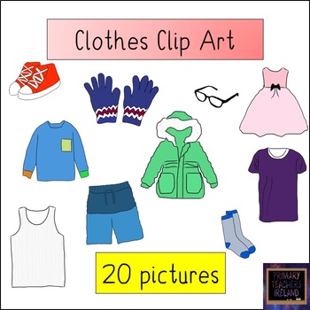 Preview of Clothes Clip Art