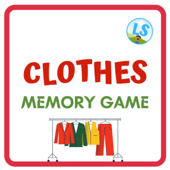 Preview of Clothes - Memory Game - Matching Game to Print