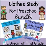 Clothes Study For Preschool Activities and Literacy / Math