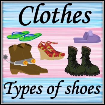 Clothes. Types of shoes. Powerpoint game. | TpT