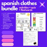 Clothes in Spanish Writing Practice (Spanish 2) by Señorito Abito