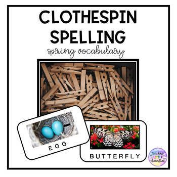 Clothespin Words - Level I by Two Great Teachers