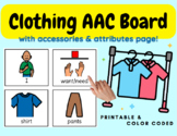 Clothing AAC Core Board 4x4 (w/ accessories & attributes page!)