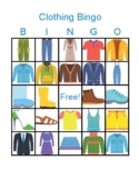 Clothing Bingo (35 different cards PLUS call cards!)