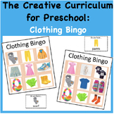 Clothing Bingo (The Creative Curriculum for Preschool: Clo