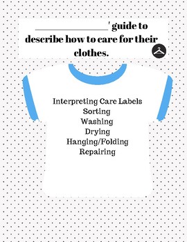 Preview of Clothing Care Guide