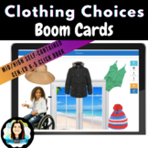 Clothing Choices | Digital Boom Cards™ | Distance Learning
