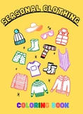 Clothing Coloring Book for Kids Ages2-8