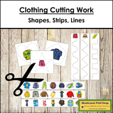 Clothing Cutting Work - Scissor Practice