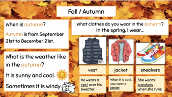 Fall Clothes, Learn About Fall Clothes