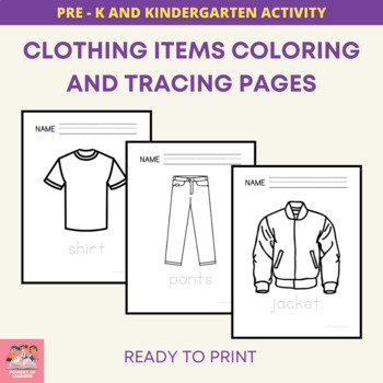 shirt and pants coloring page