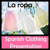 Clothing (La Ropa) Power Point Presentation in Spanish (62