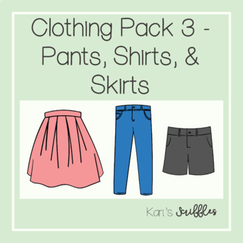 Clothing Pack 3 - Pants, Shorts, and Skirts