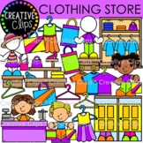 Clothing Store Clipart {Shopping Clipart}