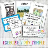 Exercise Study 2 Day Sample / Supplement for CC / Pre-K