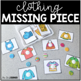 Clothing Themed Missing Pieces Task Box | Task Boxes for S