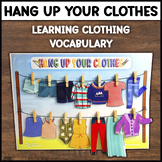 Clothing Vocabulary Activity | Learning Clothes | Vocabula
