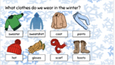 Clothing in the Winter (ENL/ESL/EFL)