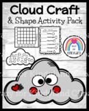 Cloud Craft Shape Counting and Graphing Activity - Spring 