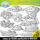Cloud Formations Clipart Set {Zip-A-Dee-Doo-Dah Designs}