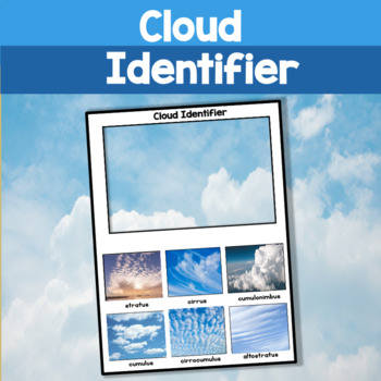 Preview of Nature Education: Cloud Type Identifier Visual Aid Viewer