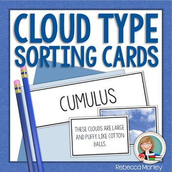 Preview of Cloud Types Sorting Cards