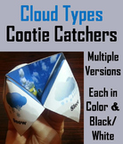 Types of Clouds Activity (Weather Science Unit: Cootie Cat