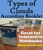Types of Clouds Activity Interactive Notebook Foldable (We