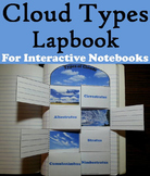 Types of Clouds Activity: Interactive Notebook Foldable (W