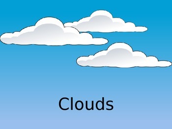 Preview of Clouds PowerPoint