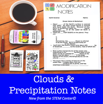 Preview of Clouds & Precipitation Properties NOTES for 504 & IEP's