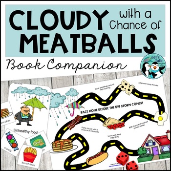 rainy with a chance of meatballs book