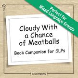 Cloudy With a Chance of Meatballs Book Companion for Speec