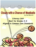 Cloudy With a Chance of Meatballs Literacy Unit, grades 2-3