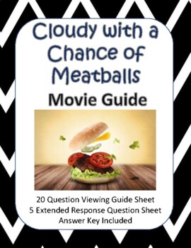 Preview of Cloudy with a Chance of Meatballs Movie Guide - Google Copy Included